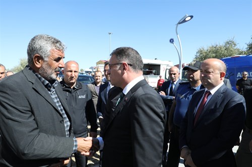 Vali Ozan Balcı, Rojin Kabaiş'i Arama Çalışmalarını Yerinde İnceledi 