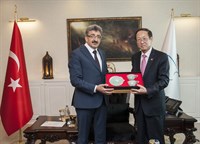 Kore Büyükelçisi Hongghi Choi’den, Vali Bilmez’e Ziyaret
